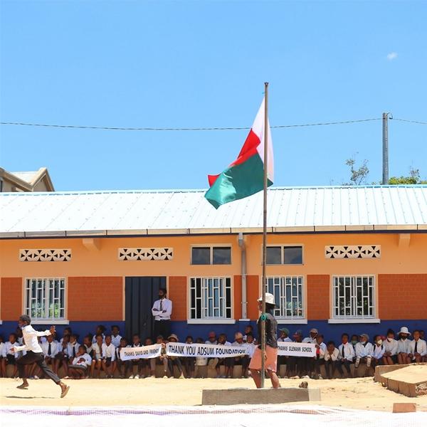 7 new classrooms thanks to David Macaulay and friends